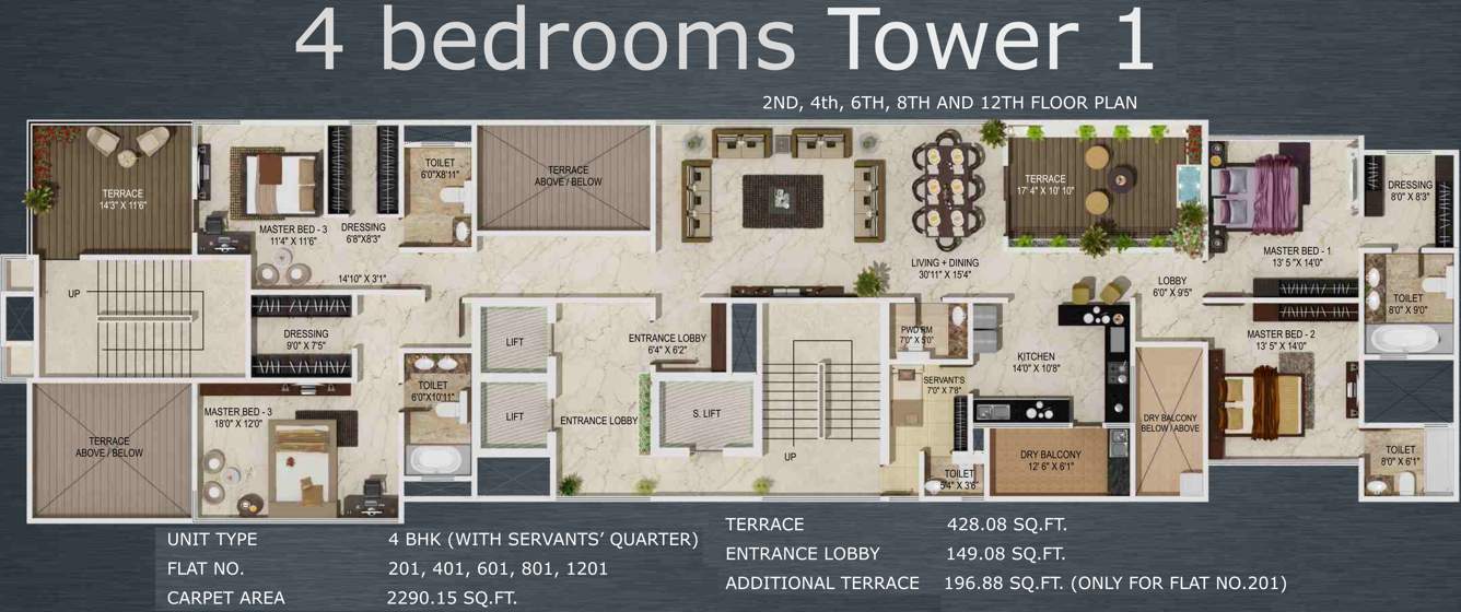  sky one Images for Cluster Plan of Paranjape Sky One