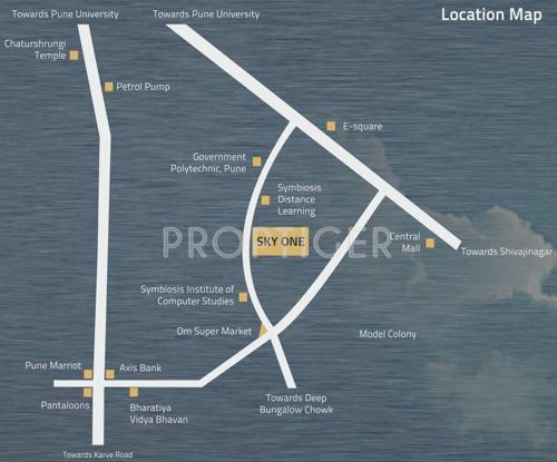 Images for Location Plan of Paranjape Sky One sky-one Images for Location Plan of Paranjape Sky One