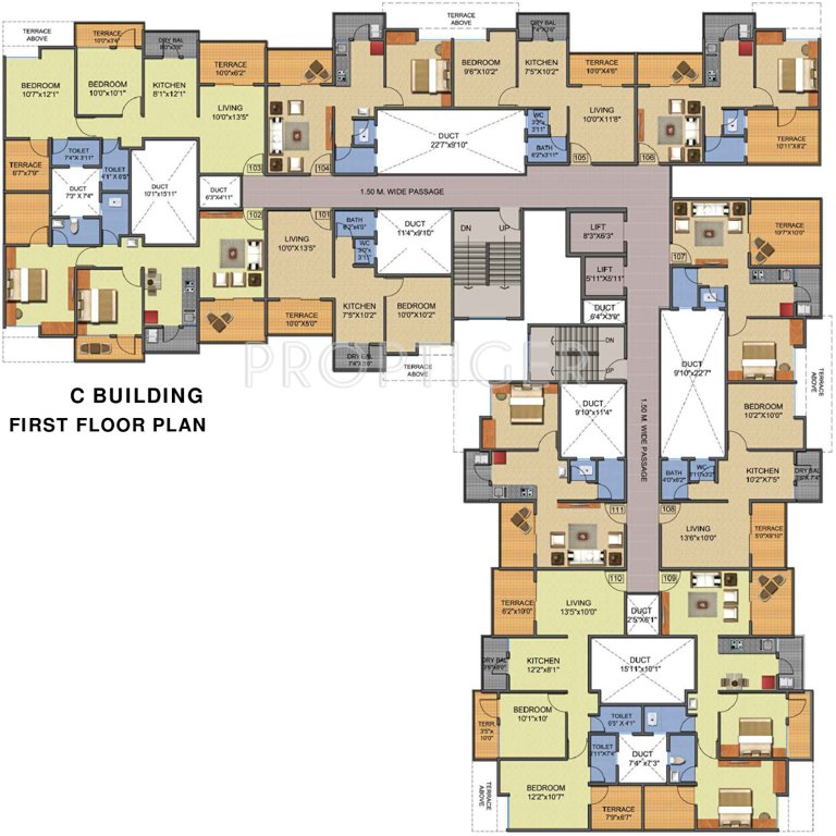 orchids Images for Cluster Plan of Sara Orchids