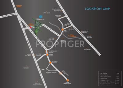  celestial-city Images for Location Plan of Pharande Celestial City