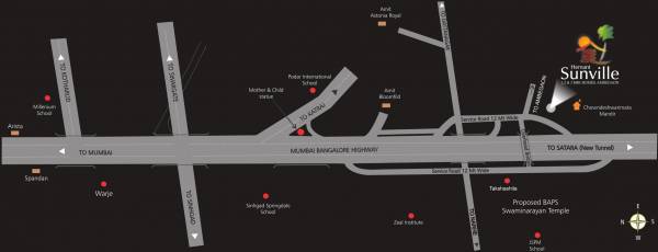 Images for Location Plan of Hemant Sunville Images for Location Plan of Hemant Sunville
