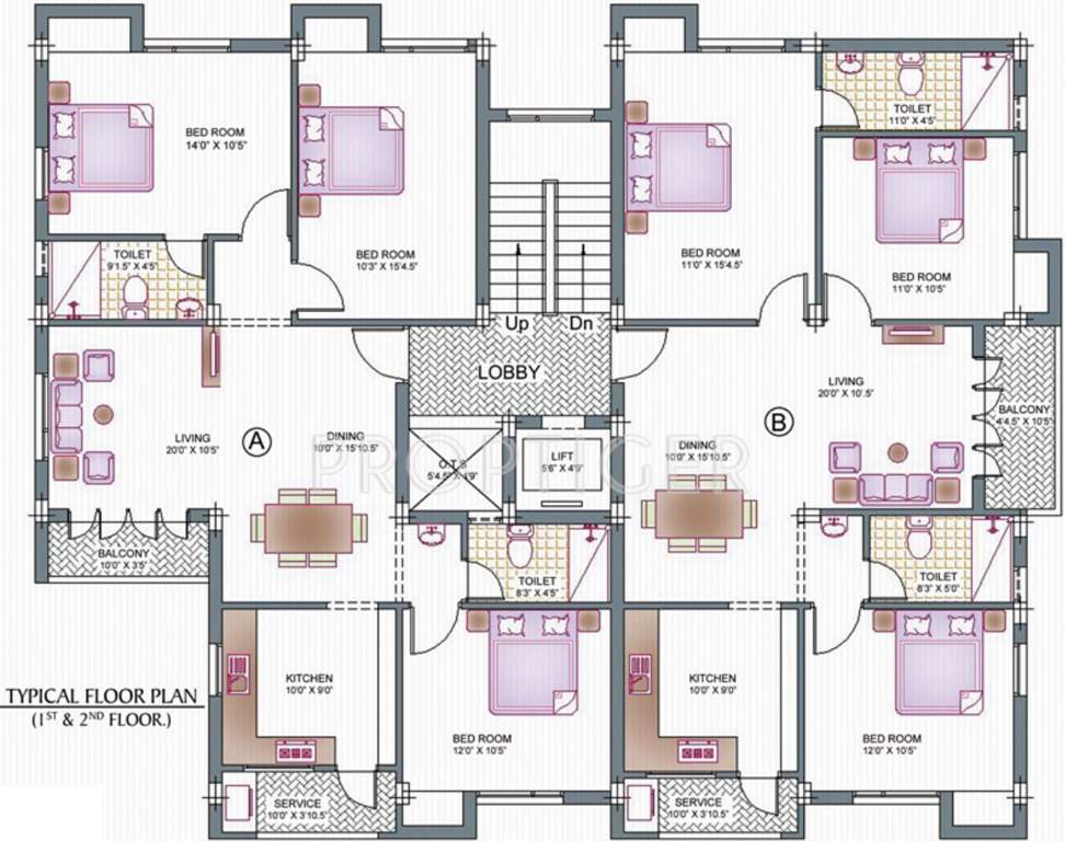 Images for Cluster Plan of Indu Subiksham