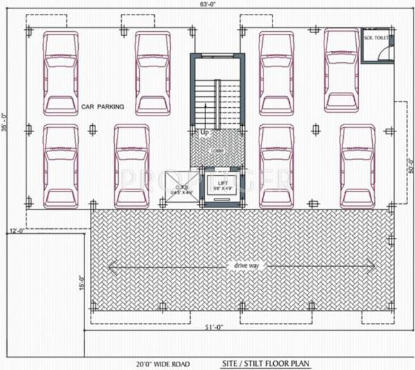 Images for Cluster Plan of Indu Subiksham