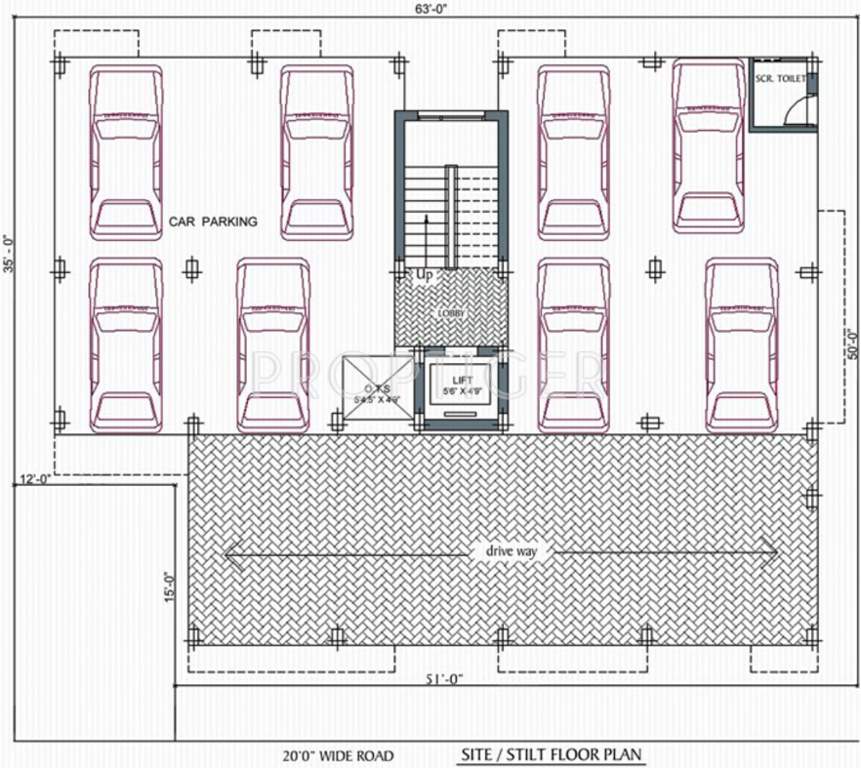 Images for Cluster Plan of Indu Subiksham