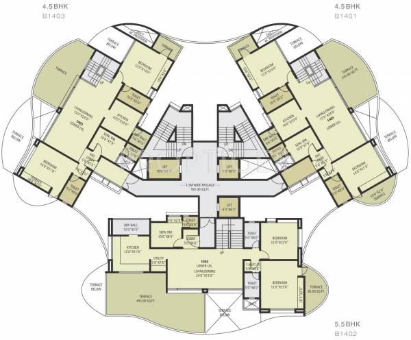 Images for Cluster Plan of Guardian The Palladium