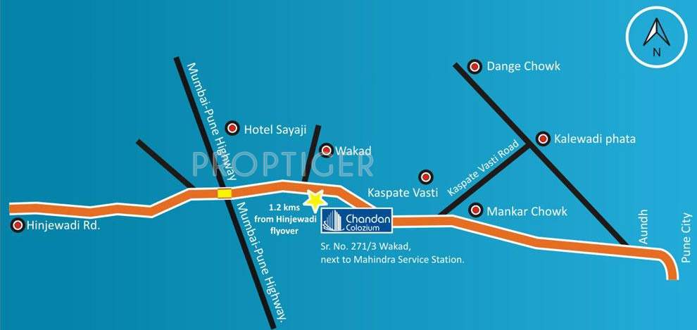  colozium Images for Location Plan of Chandan Colozium