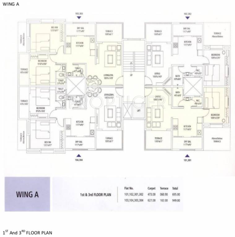 Images for Cluster Plan of Abhinandan Crystal