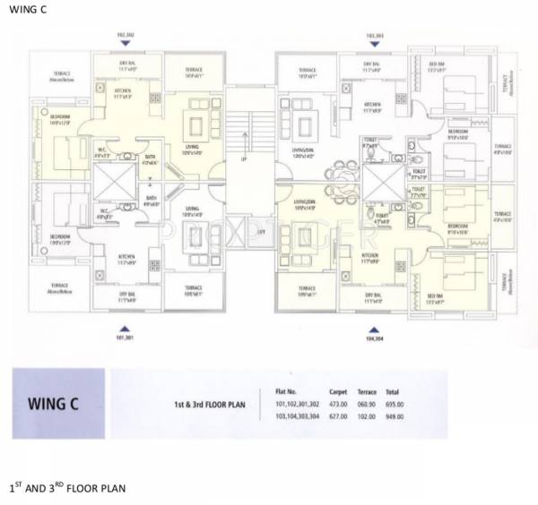 Images for Cluster Plan of Abhinandan Crystal