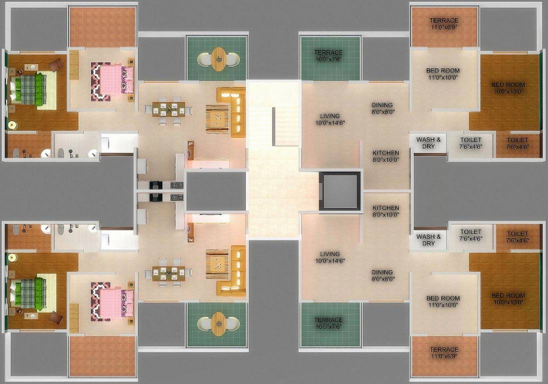 Images for Cluster Plan of Chintamani The Almonds