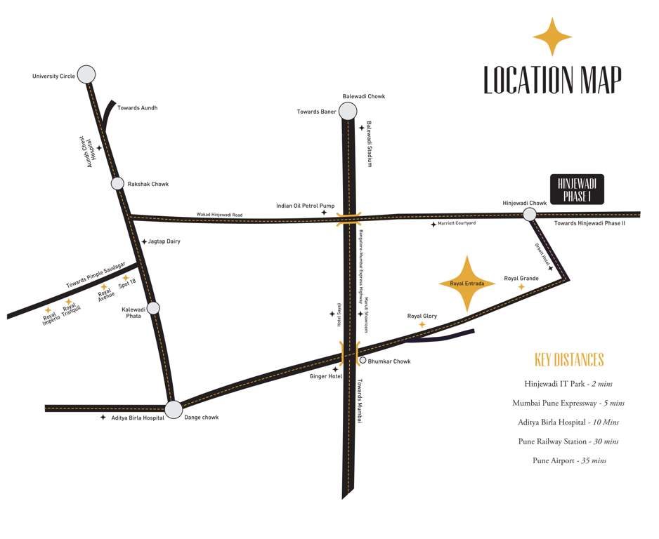  royal entrada Location Plan