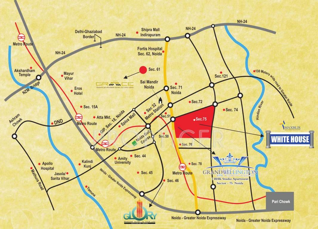  grand wellington Images for Location Plan of Maxblis Grand Wellington