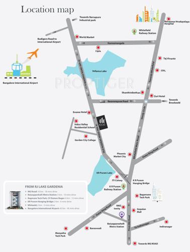  lake-gardenia Images for Location Plan of RJ Lake Gardenia