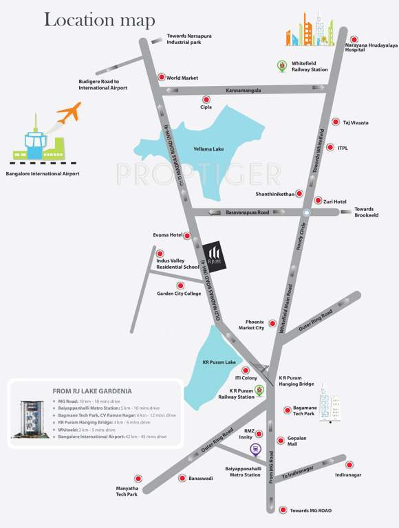  lake gardenia Images for Location Plan of RJ Lake Gardenia