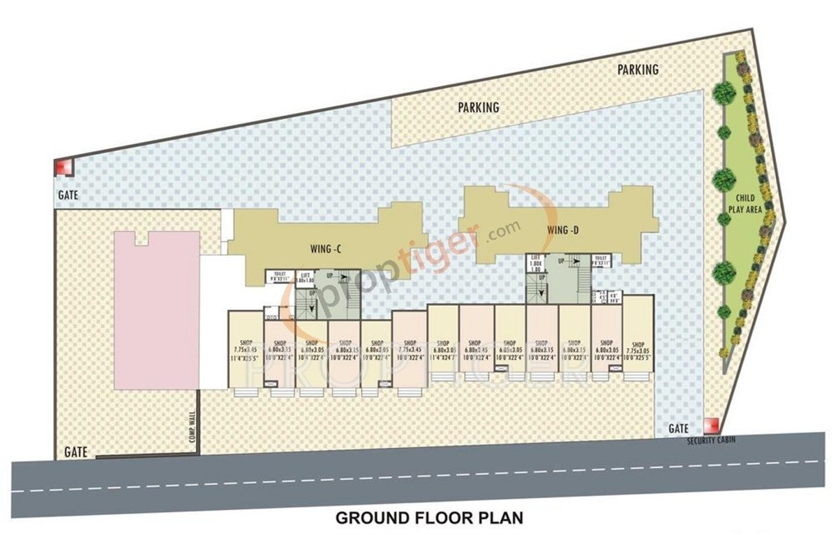  aangan Images for Cluster Plan of Raj Aangan