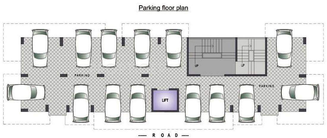 Images for Cluster Plan of Dedge Gulmohar Blossom