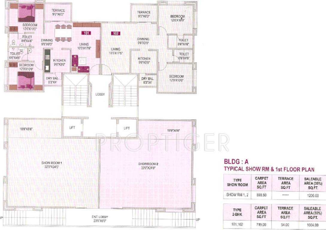 Images for Cluster Plan of Surana Saffron Avenue