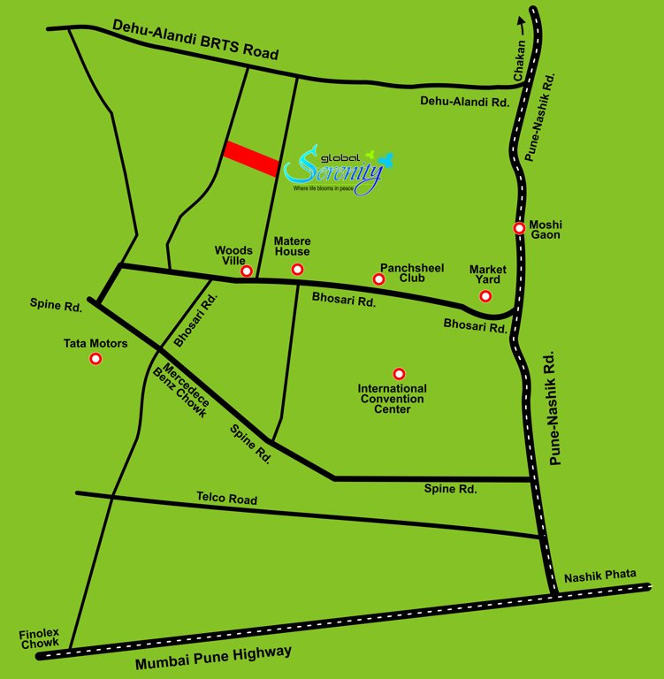  serenity Location Plan