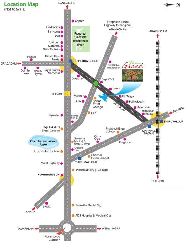  grand Images for Location Plan of Dharani Grand