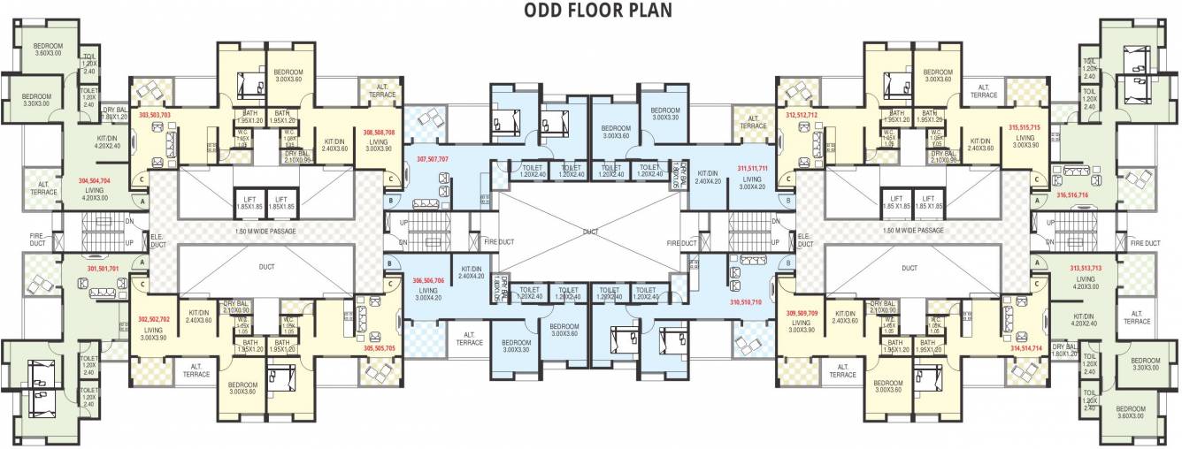 Images for Cluster Plan of Ashapura Hill View