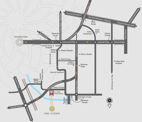  one-nation Images for Location Plan of Mittal One Nation