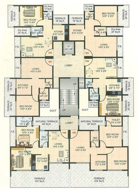 Images for Cluster Plan of Platinum Riddhi Siddhi Height