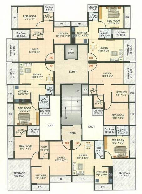 Images for Cluster Plan of Platinum Riddhi Siddhi Height