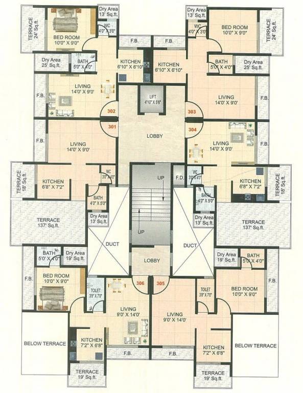 Images for Cluster Plan of Platinum Riddhi Siddhi Height