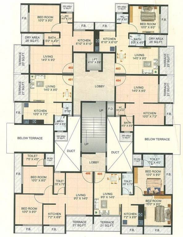 Images for Cluster Plan of Platinum Riddhi Siddhi Height