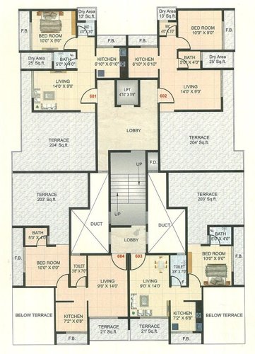 Images for Cluster Plan of Platinum Riddhi Siddhi Height