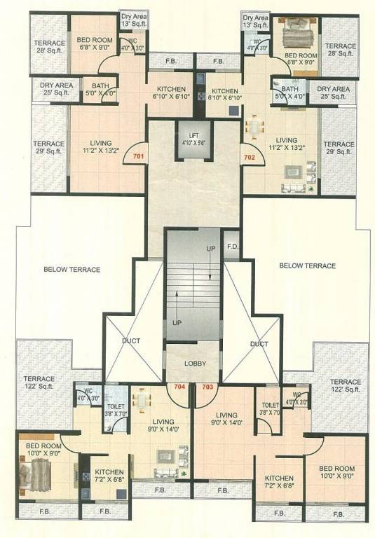 Images for Cluster Plan of Platinum Riddhi Siddhi Height