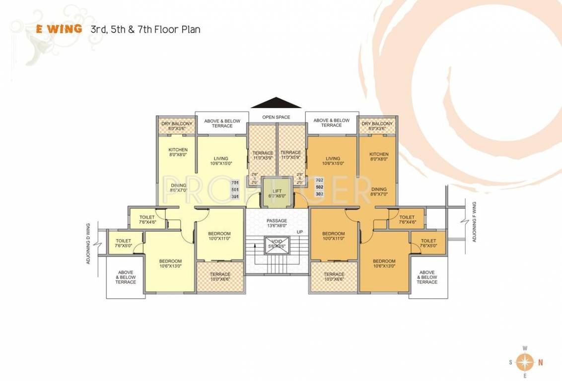 Images for Cluster Plan of GK Developers Dwarka Sun Crest Phase 3