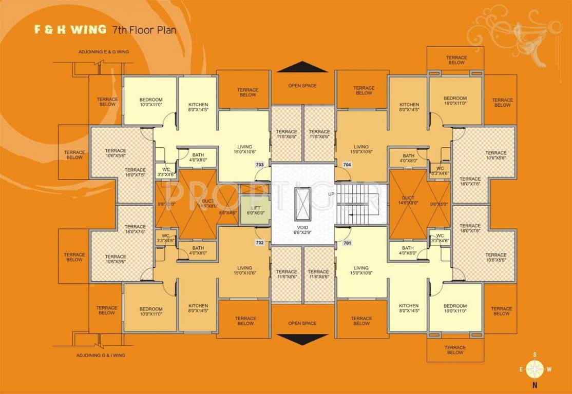 Images for Cluster Plan of GK Developers Dwarka Sun Crest Phase 3