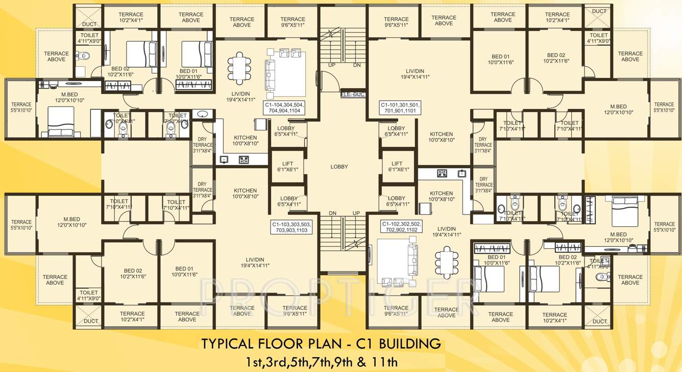 bliss Images for Cluster Plan of Naren Bliss and Naren Pearl