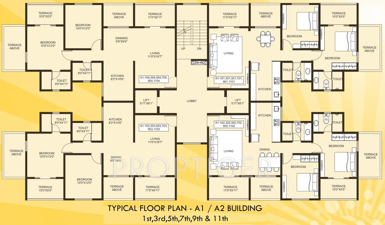  bliss Images for Cluster Plan of Naren Bliss and Naren Pearl