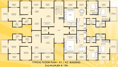  bliss Images for Cluster Plan of Naren Bliss and Naren Pearl