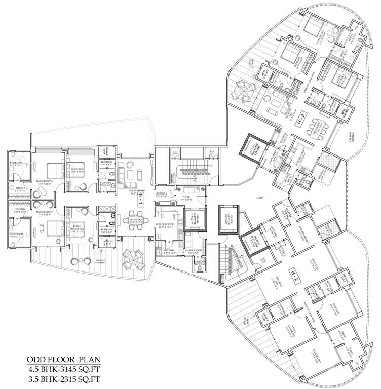  emirus Images for Cluster Plan of Kundan Emirus