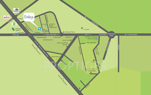  emirus Images for Location Plan of Kundan Emirus