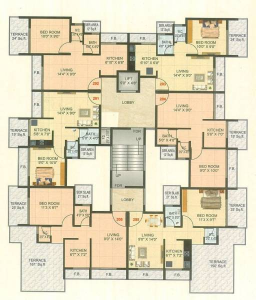 Images for Cluster Plan of Platinum Om Sai Arcade