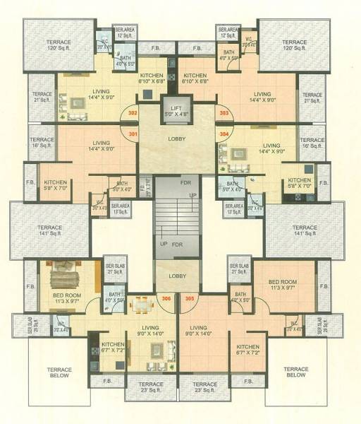 Images for Cluster Plan of Platinum Om Sai Arcade