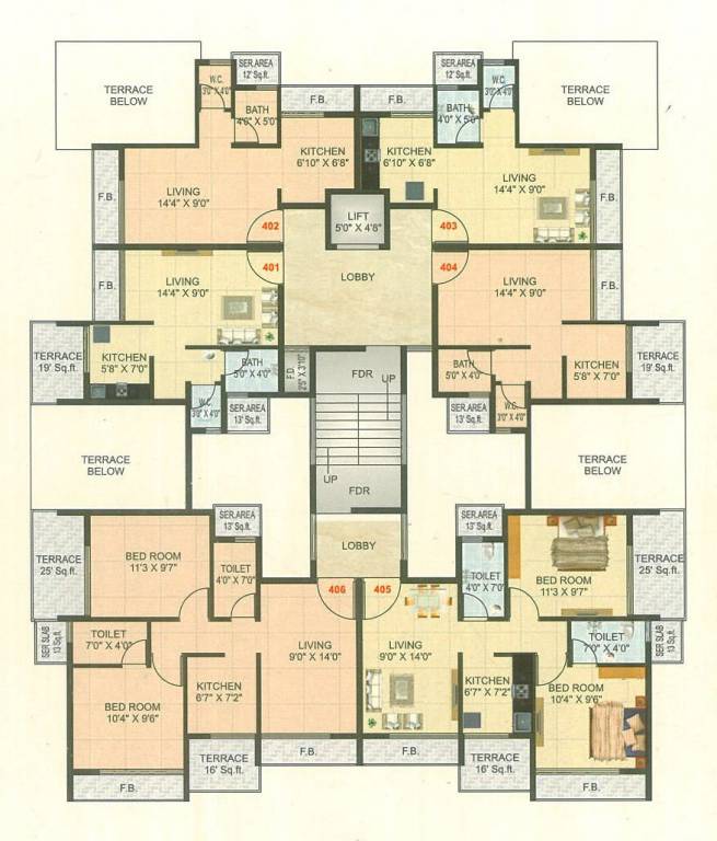 Images for Cluster Plan of Platinum Om Sai Arcade