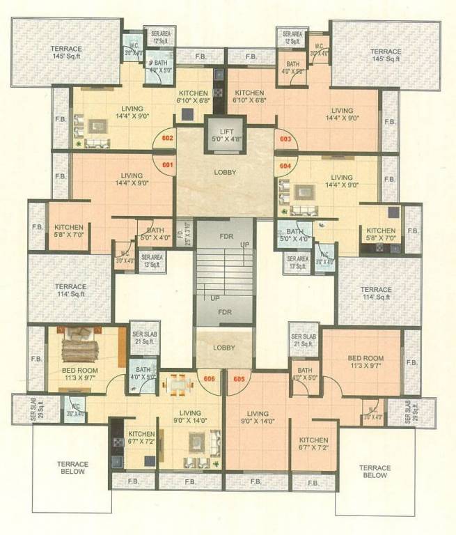 Images for Cluster Plan of Platinum Om Sai Arcade