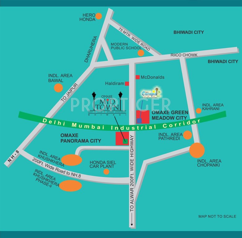Images for Location Plan of Omaxe Mid Town