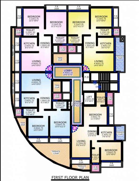 Images for Cluster Plan of Platinum Sai Villa