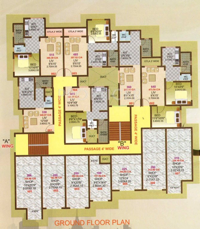 Images for Cluster Plan of Shree Yogeshwar Yogeshwar Park