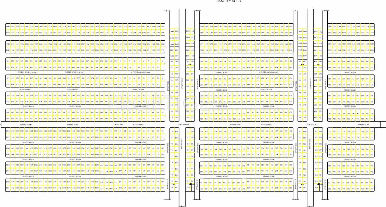 Images for Layout Plan of Vsan Sancity Gold