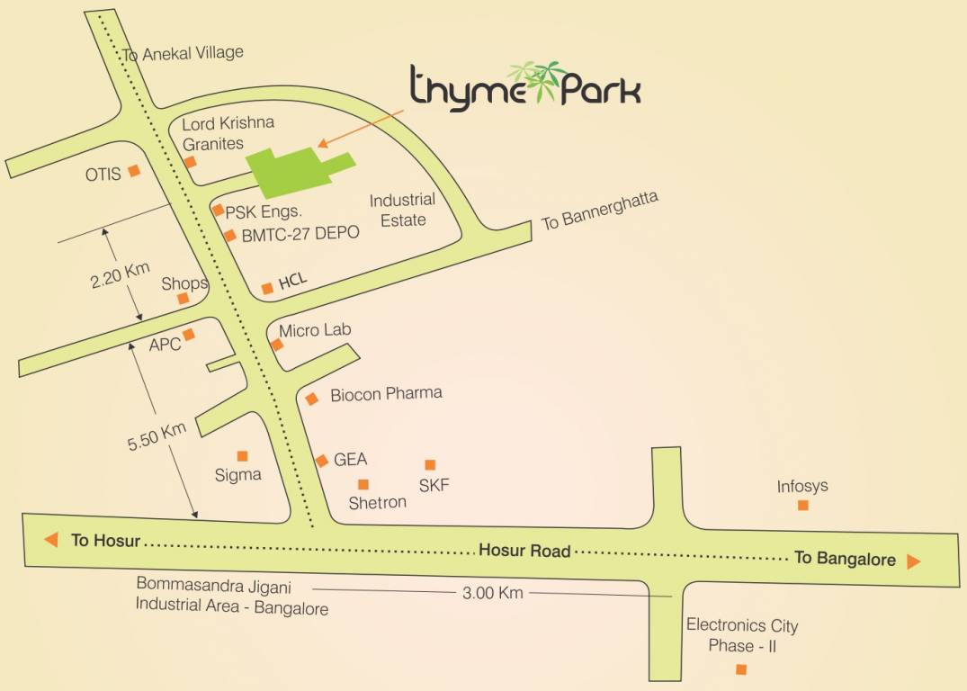 Images for Location Plan of Rihim Thyme Park