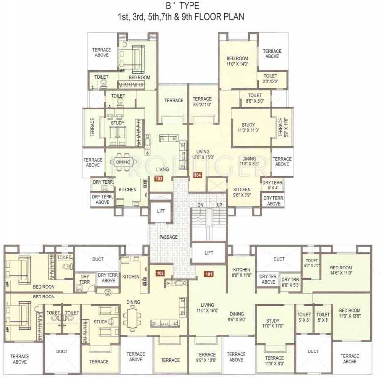 Images for Cluster Plan of Surana Zinnea