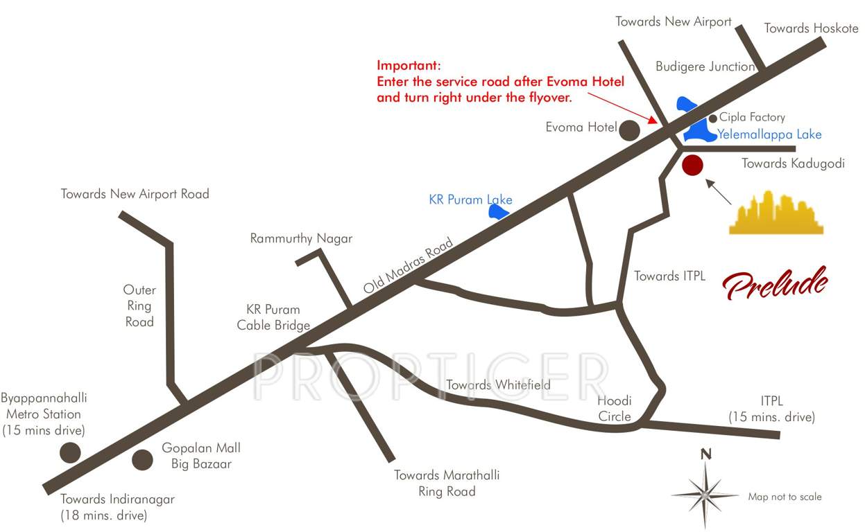  prelude Images for Location Plan of Regal Prelude