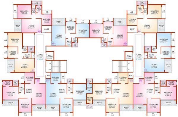 Images for Cluster Plan of Platinum Om Sai Shrushti Images for Cluster Plan of Platinum Om Sai Shrushti