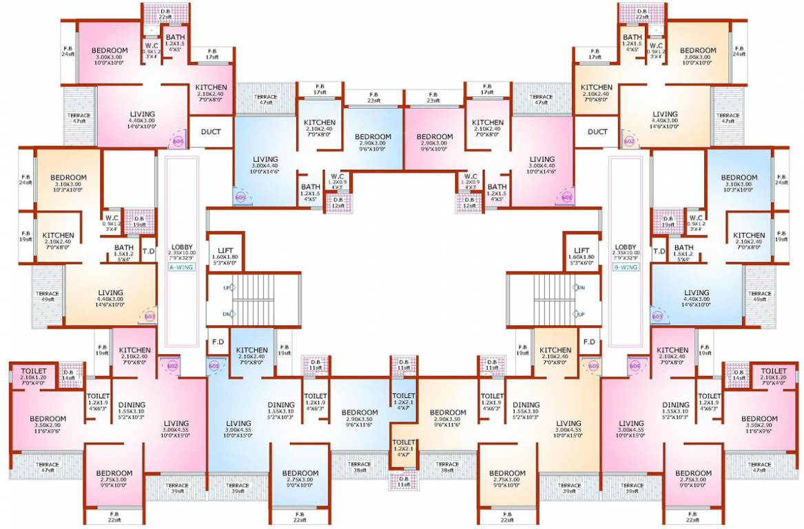 Images for Cluster Plan of Platinum Om Sai Shrushti